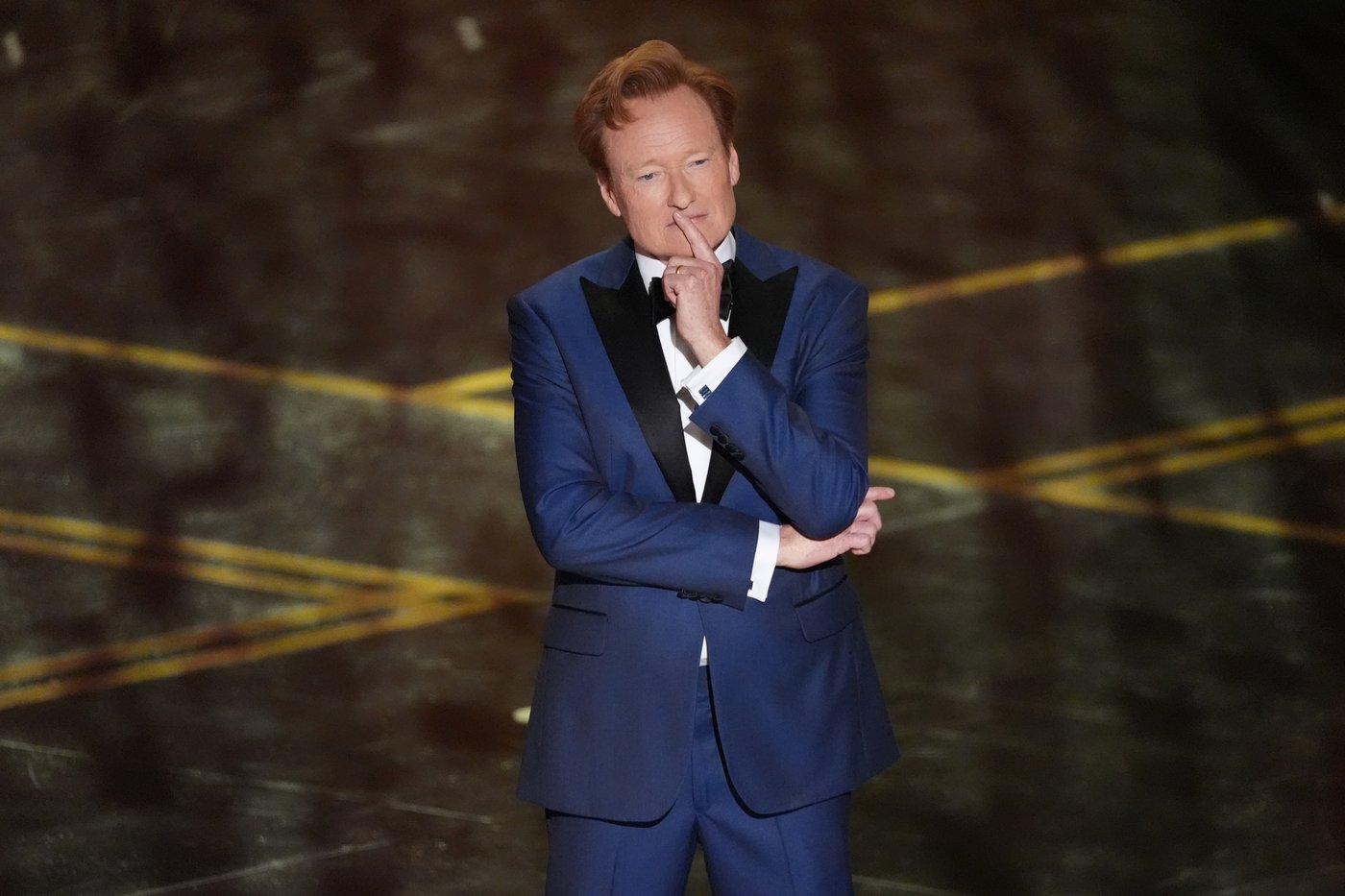 Conan O'Brien plays Aunt Gladys and takes shots at AI and Chalamet at 2026 Oscars | iNFOnews.ca Conan O'Brien plays Aunt Gladys and takes shots at AI and Chalamet at 2026 Oscars | iNFOnews.ca
