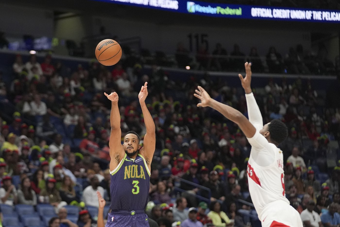 Agbaji and Battle rain down 3s as the Raptors beat the hapless Pelicans 119-93 | iNFOnews.ca