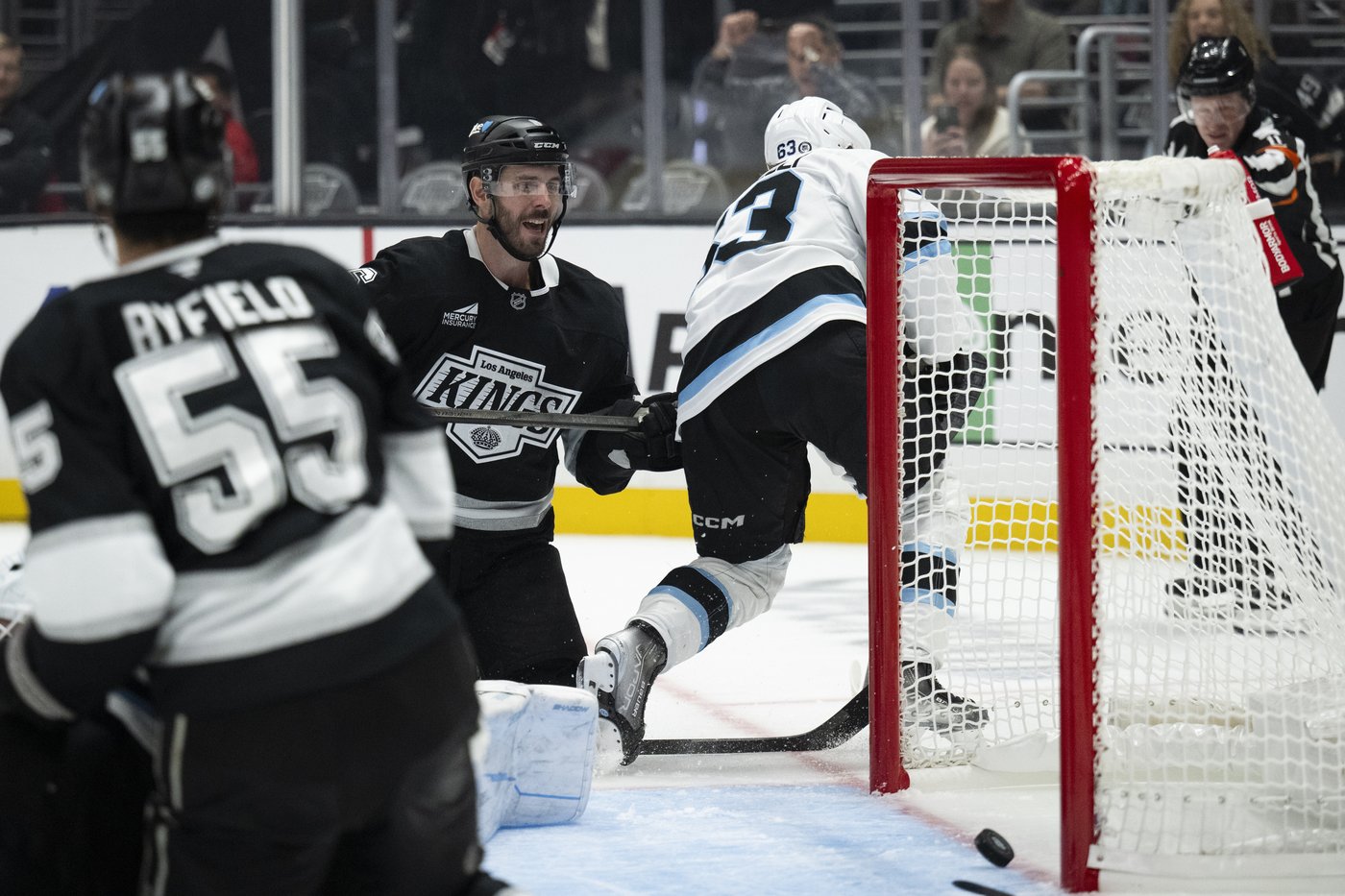 Joel Edmundson scores twice to lead Kings past Utah 3-2 | iNFOnews.ca Joel Edmundson scores twice to lead Kings past Utah 3-2 | iNFOnews.ca