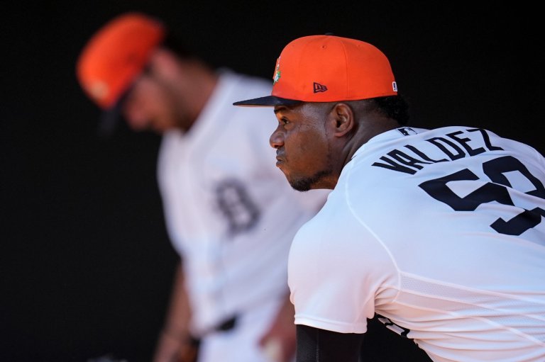 Framber Valdez throws 3 scoreless innings in spring debut for the Detroit Tigers | iNFOnews.ca