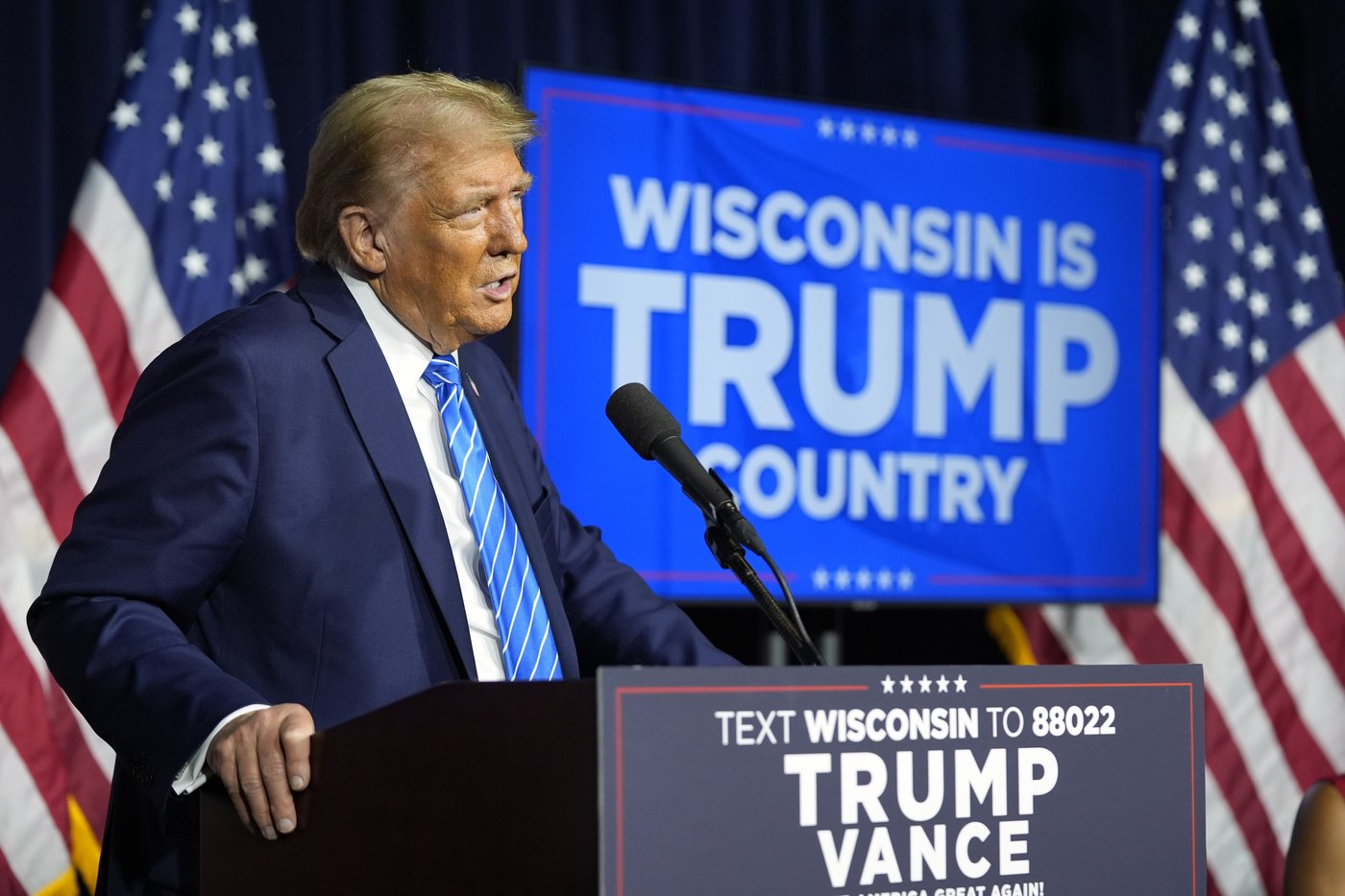 Trump rallies in Wisconsin's critical Democratic stronghold ahead of the vice presidential debate | iNFOnews.ca Trump rallies in Wisconsin's critical Democratic stronghold ahead of the vice presidential debate | iNFOnews.ca