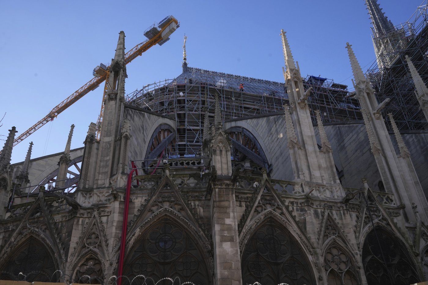 Notre Dame primps for its grand post-blaze return. But why does the cathedral look unfinished? | iNFOnews.ca