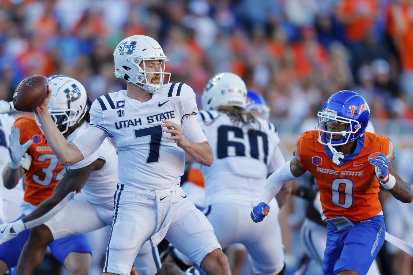 Ashton Jeanty, Maddux Madsen power No. 21 Boise State past Utah State, 62-30 | iNFOnews.ca Ashton Jeanty, Maddux Madsen power No. 21 Boise State past Utah State, 62-30 | iNFOnews.ca
