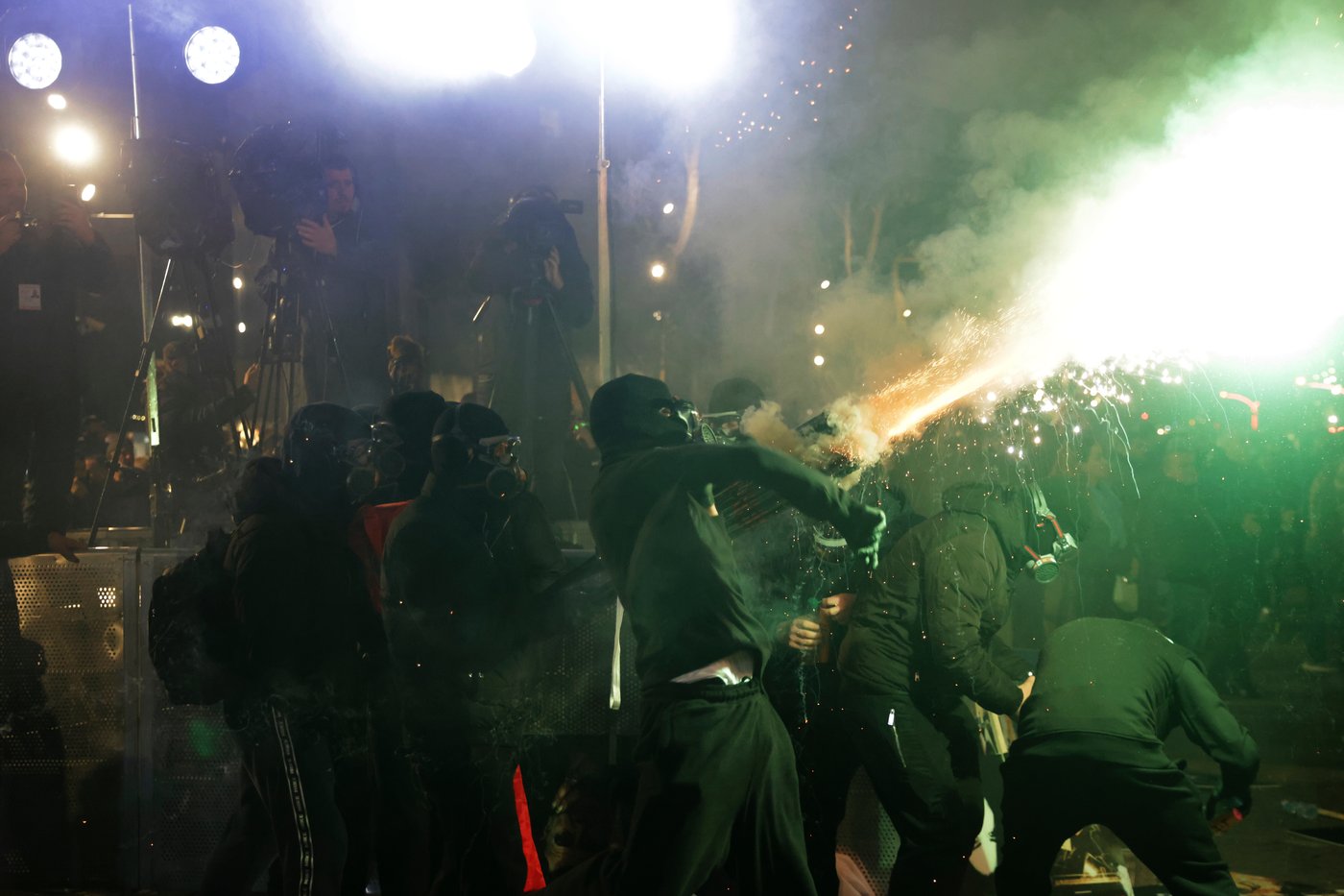 Violence breaks out at anti-government protest in Albanian capital | iNFOnews.ca Violence breaks out at anti-government protest in Albanian capital | iNFOnews.ca