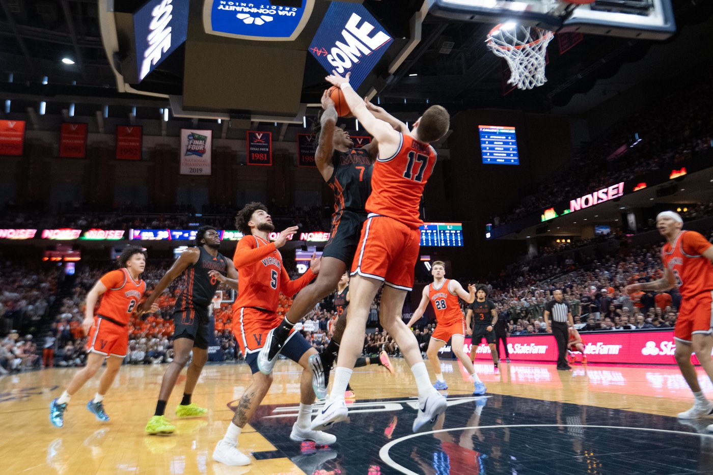 Mallory gets fouled on 3-pointer with seconds left, leads No. 14 Virginia to an 86-83 win over Miami | iNFOnews.ca Mallory gets fouled on 3-pointer with seconds left, leads No. 14 Virginia to an 86-83 win over Miami | iNFOnews.ca