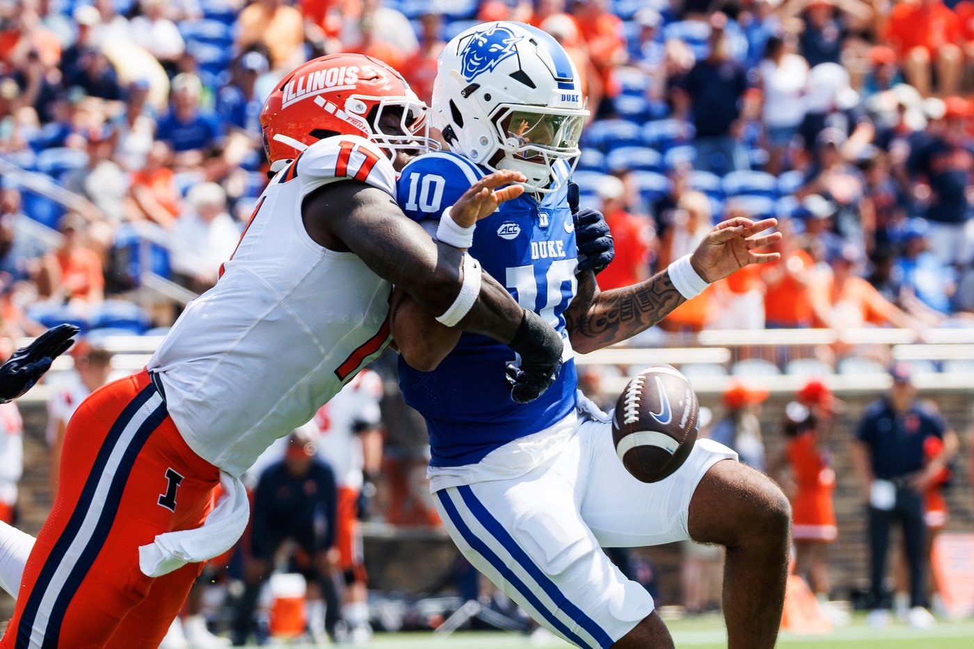 Darian Mensah made a high-profile QB move from Tulane to Duke. Now he'll face his former program | iNFOnews.ca