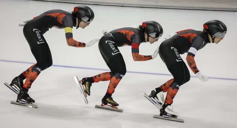 Dutch women take speedskating World Cup team pursuit, Canadians second in Calgary | iNFOnews.ca