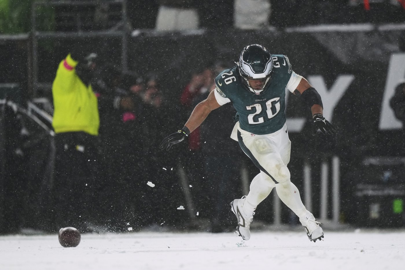 Eagles ride Saquon Barkley to an NFC championship showdown at home against Washington | iNFOnews.ca