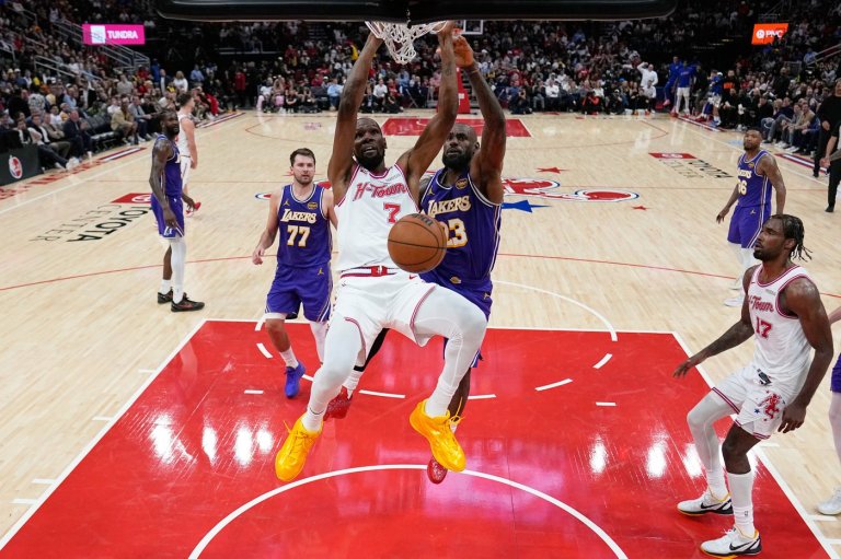 Kevin Durant, LeBron James meet in playoffs for 4th time when Rockets visit short-handed Lakers | iNFOnews.ca