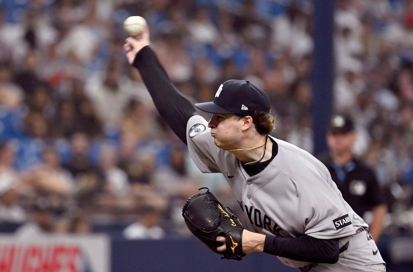 Caballero hits 2 homers, Schlittler pitches 8 innings as the Yankees beat the Rays 5-1 | iNFOnews.ca
