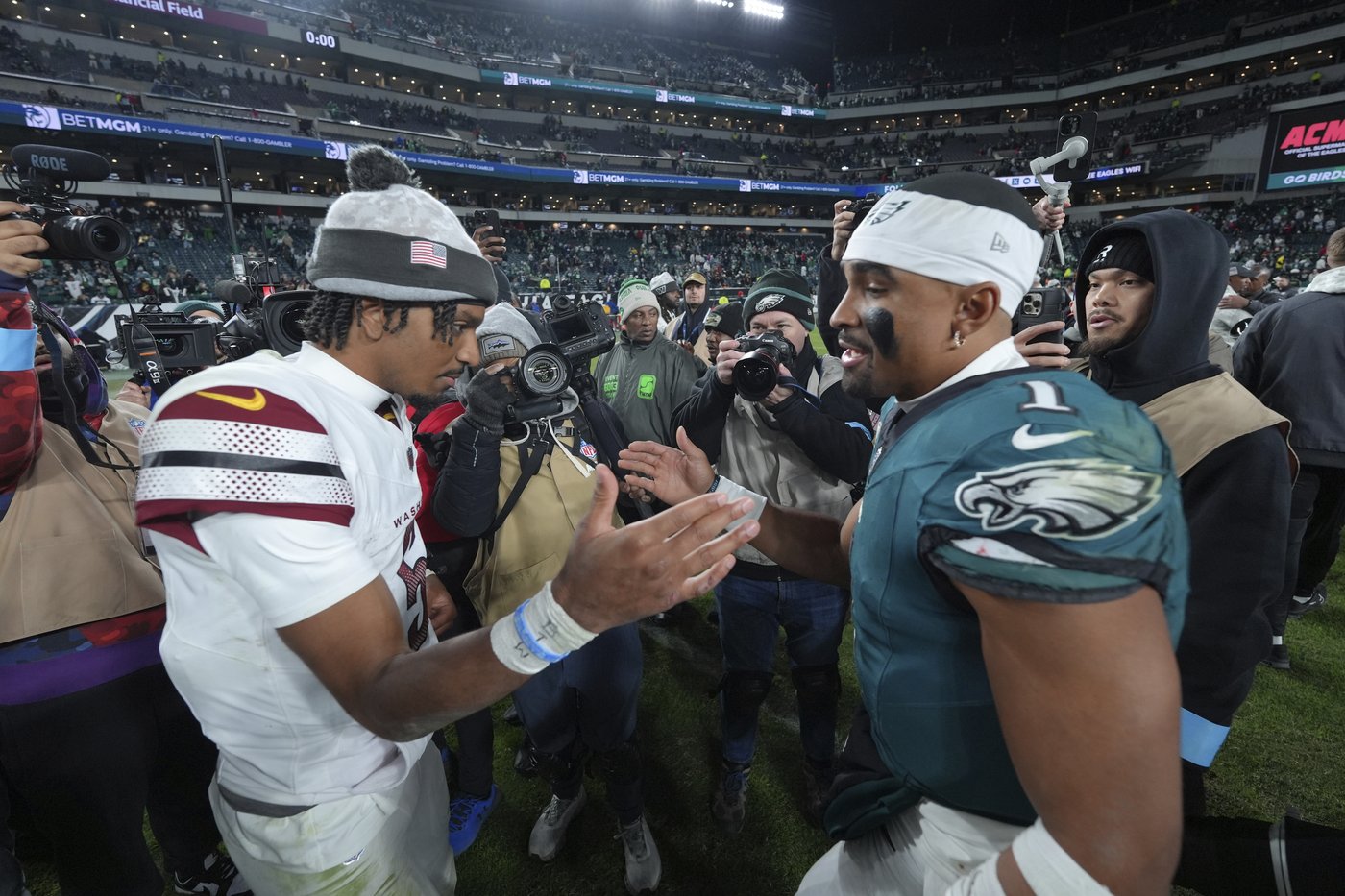 Eagles can clinch the NFC East by beating the Commanders, but home field matters more to them | iNFOnews.ca