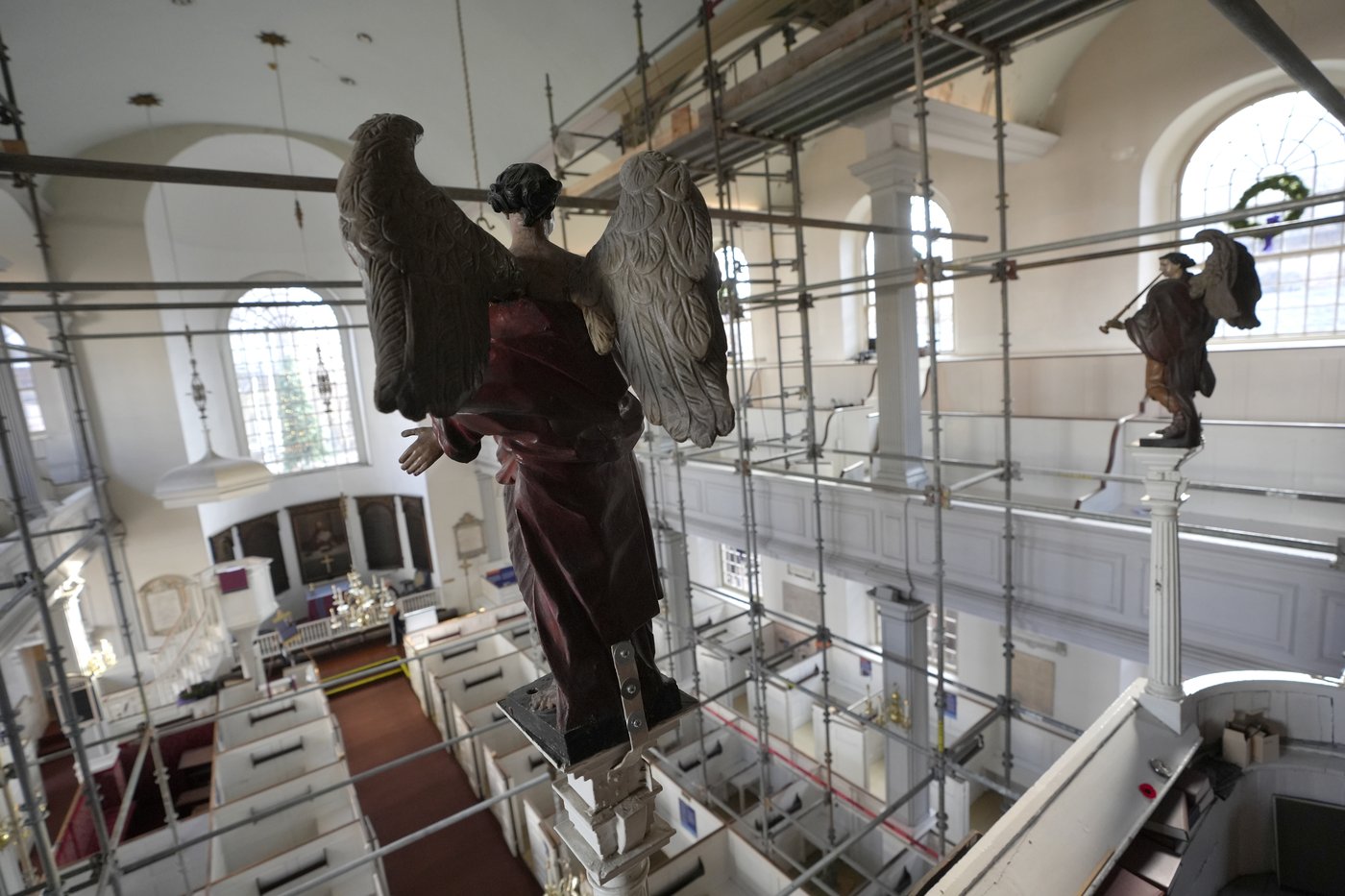 Centuries-old angels uncovered at Boston church made famous by Paul Revere | iNFOnews.ca