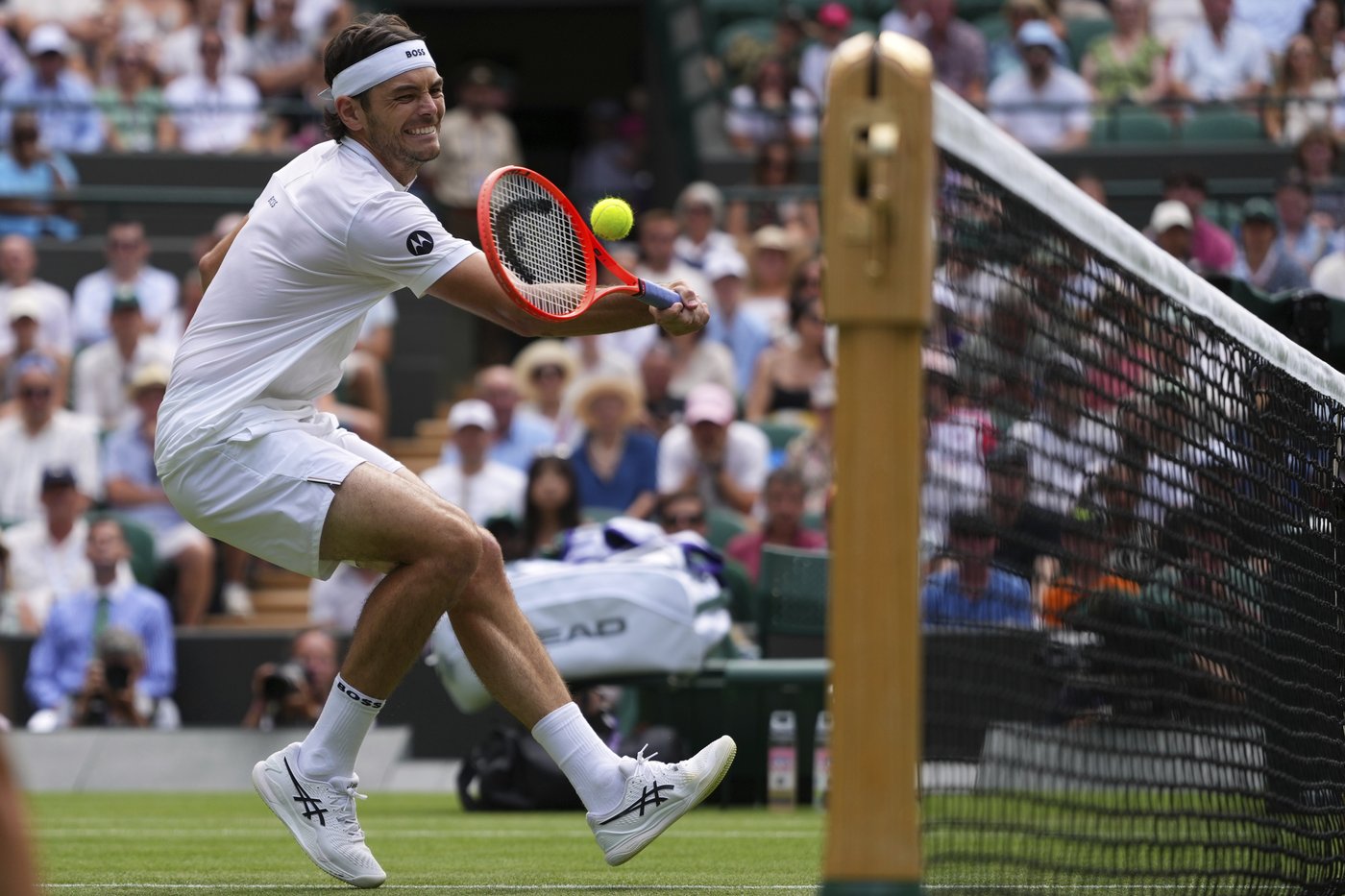 Taylor Fritz wins resumed Wimbledon match in which Mpetshi Perricard hit a record 153 mph serve | iNFOnews.ca