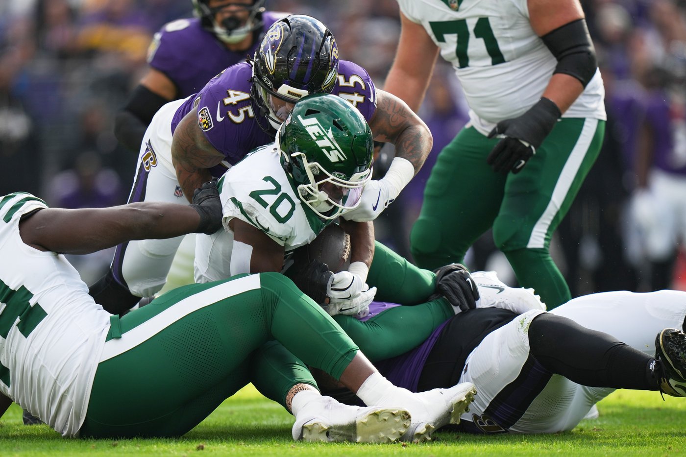Jets' failed fourth-down gamble proves pivotal in 23-10 loss to Ravens | iNFOnews.ca Jets' failed fourth-down gamble proves pivotal in 23-10 loss to Ravens | iNFOnews.ca