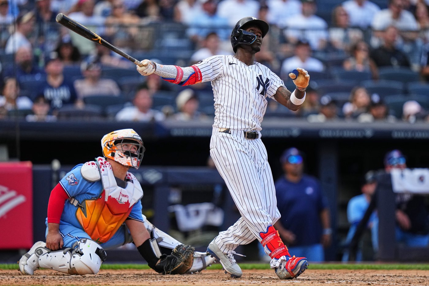 Ben Rice hits two-run single to cap 3-run sixth as Yankees pull away for 8-3 victory over Blue Jays | iNFOnews.ca