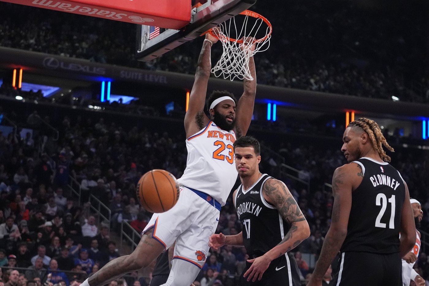 Knicks crush Nets 120-66 to end their 4-game skid with the most lopsided win in franchise history | iNFOnews.ca