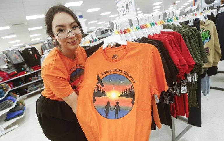 'Stand with us': Indigenous artists tapped by big companies for Orange Shirt Day | iNFOnews.ca