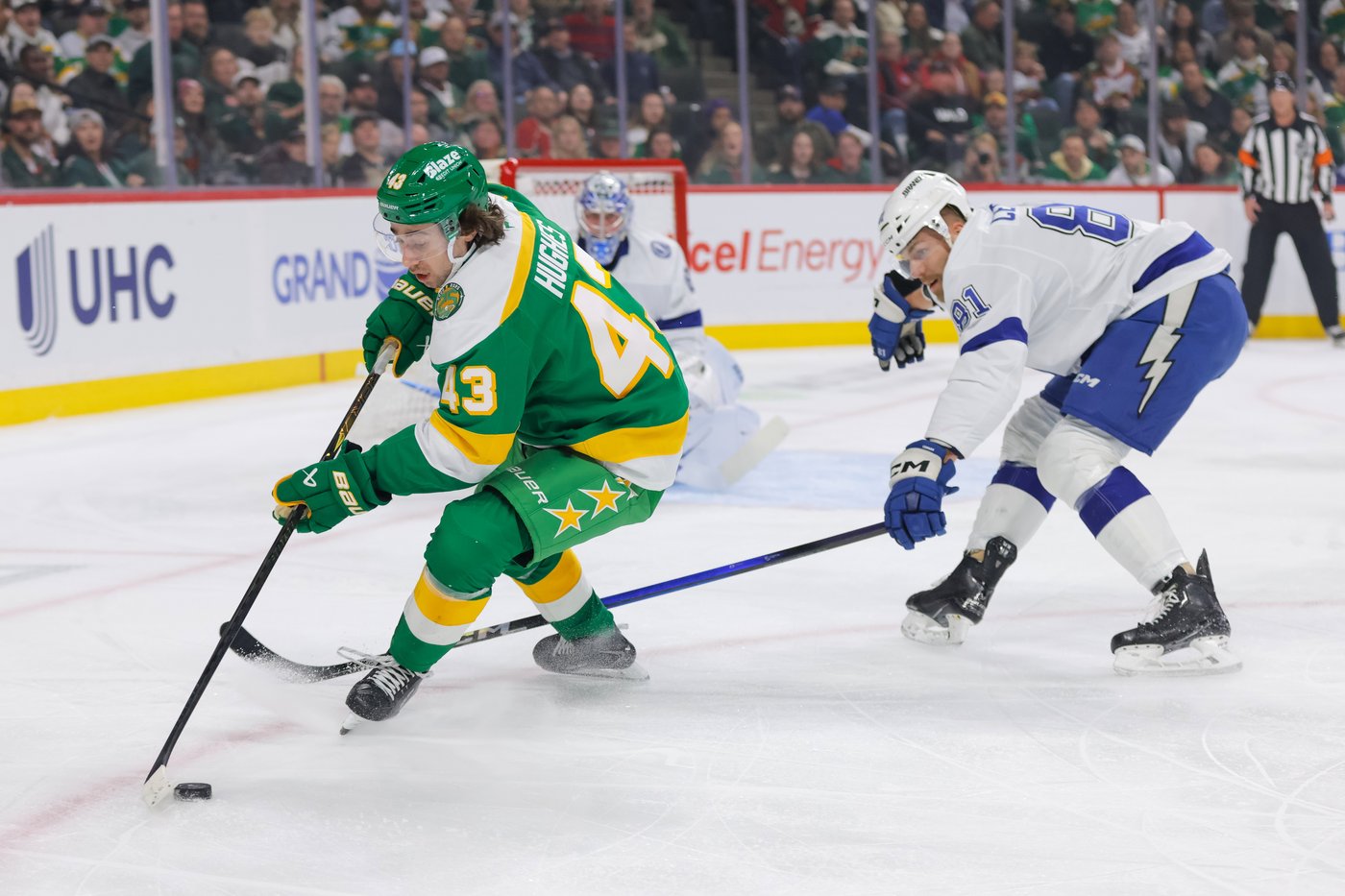 Kaprizov breaks franchise career goals record in Wild's 5-1 win over Lightning | iNFOnews.ca Kaprizov breaks franchise career goals record in Wild's 5-1 win over Lightning | iNFOnews.ca