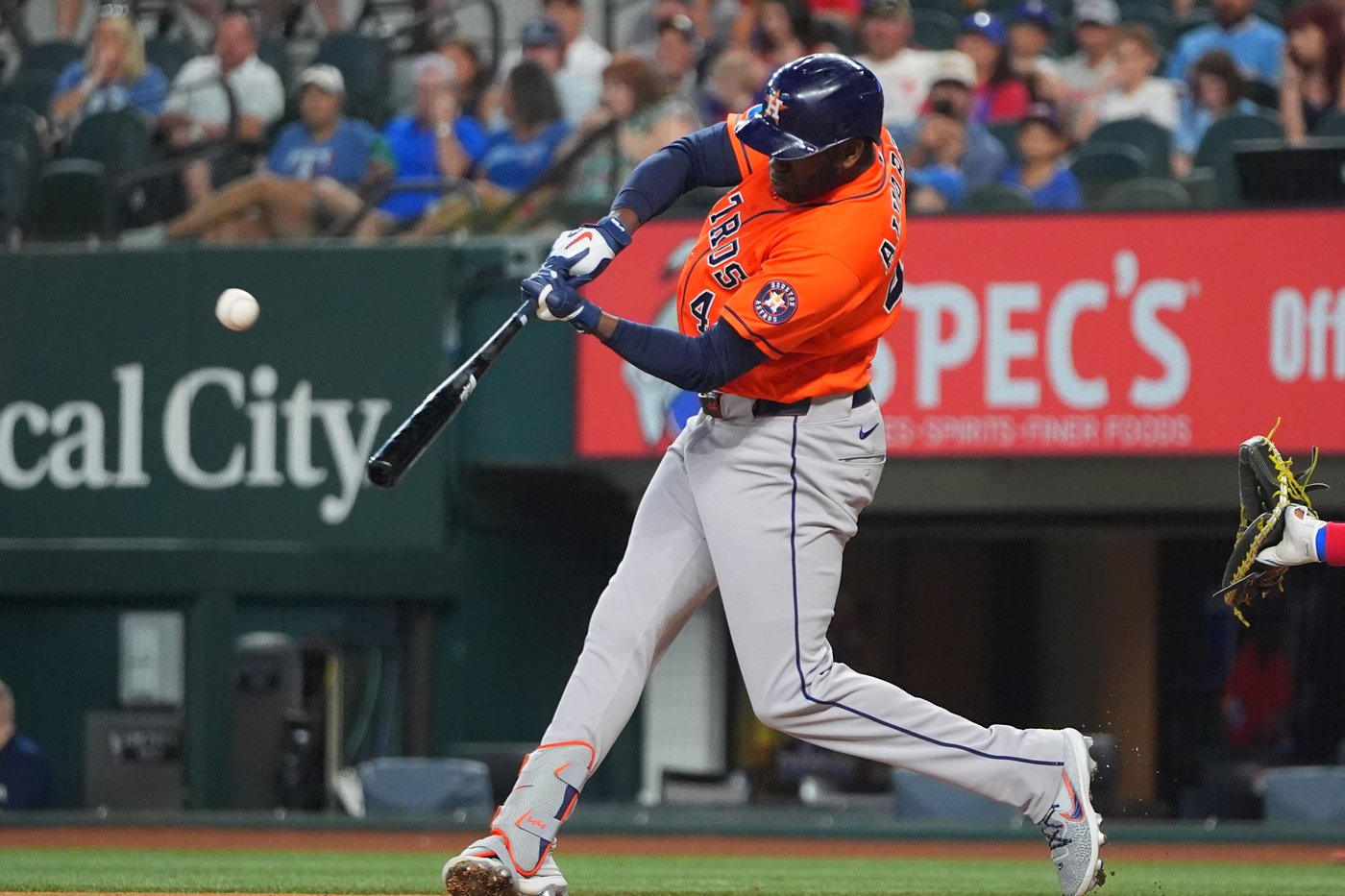 Alvarez hits AL-leading 31st homer, Wade has first career grand slam and Astros beat Rangers 9-3 | iNFOnews.ca Alvarez hits AL-leading 31st homer, Wade has first career grand slam and Astros beat Rangers 9-3 | iNFOnews.ca