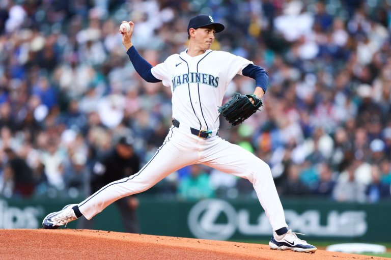 George Kirby goes 8 innings and Cole Young homers twice as Mariners top Angels 6-2 | iNFOnews.ca