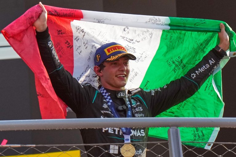 Antonelli's feat at Monza shows how he's shifting the F1 spotlight from Ferrari in Italy | iNFOnews.ca