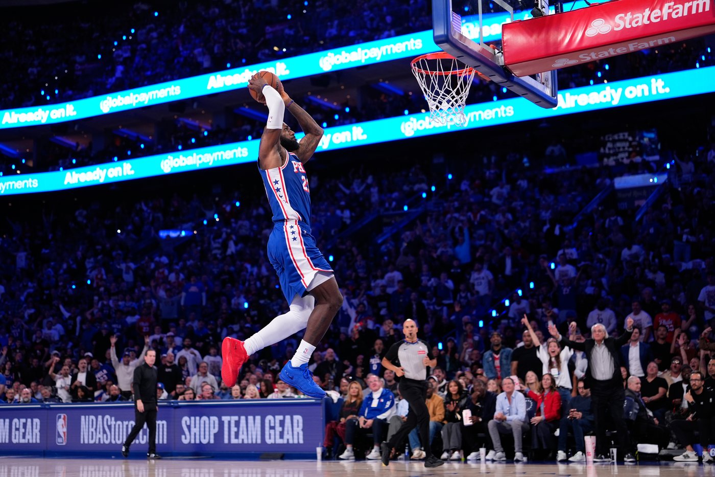 76ers flash fight, star power, as Maxey, James, Embiid power back from 29-point hole to top Cavs | iNFOnews.ca 76ers flash fight, star power, as Maxey, James, Embiid power back from 29-point hole to top Cavs | iNFOnews.ca