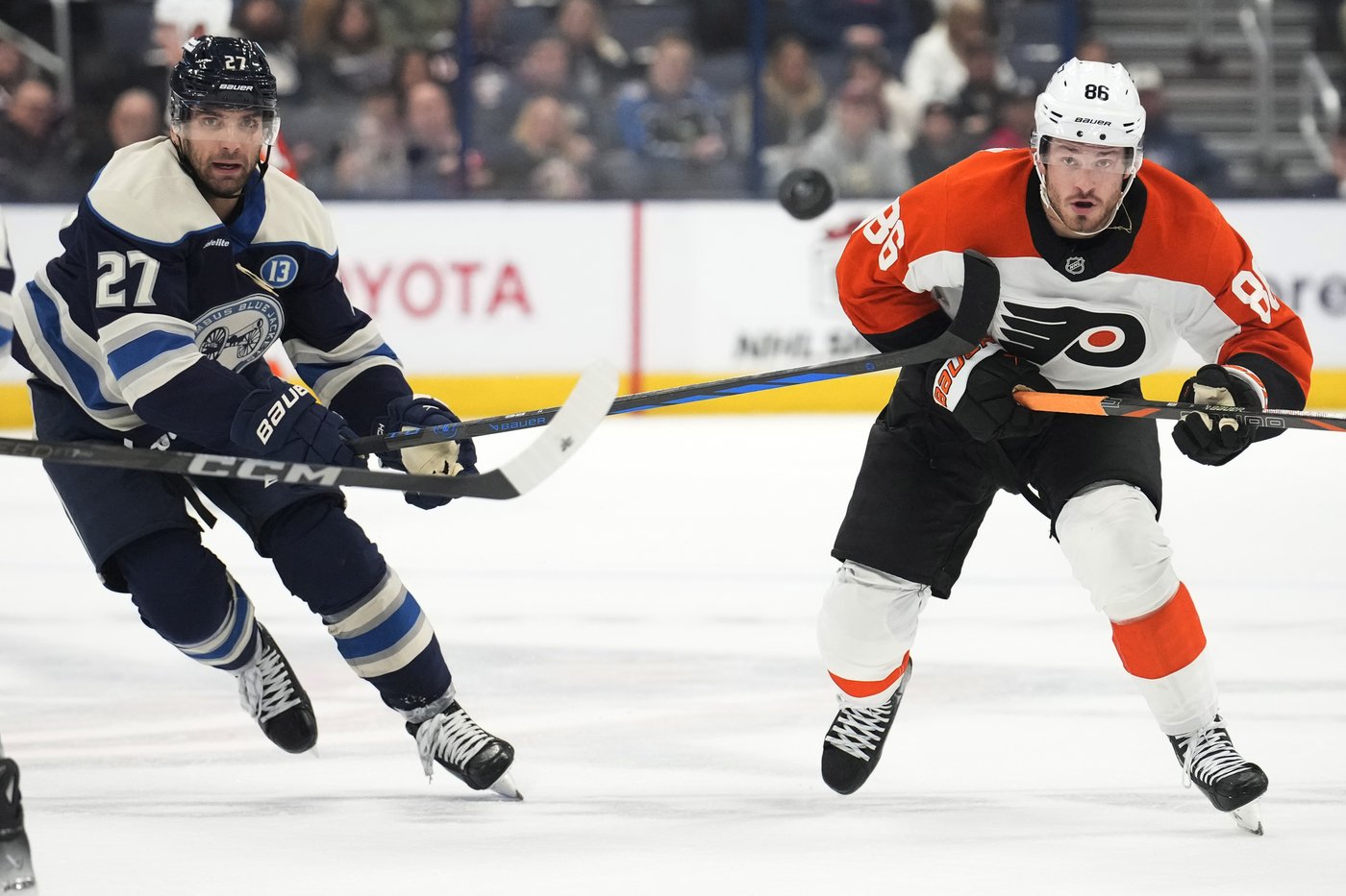 Flyers snap a 3-game skid with their 1st victory in December, beating the Blue Jackets 5-3 | iNFOnews.ca Flyers snap a 3-game skid with their 1st victory in December, beating the Blue Jackets 5-3 | iNFOnews.ca