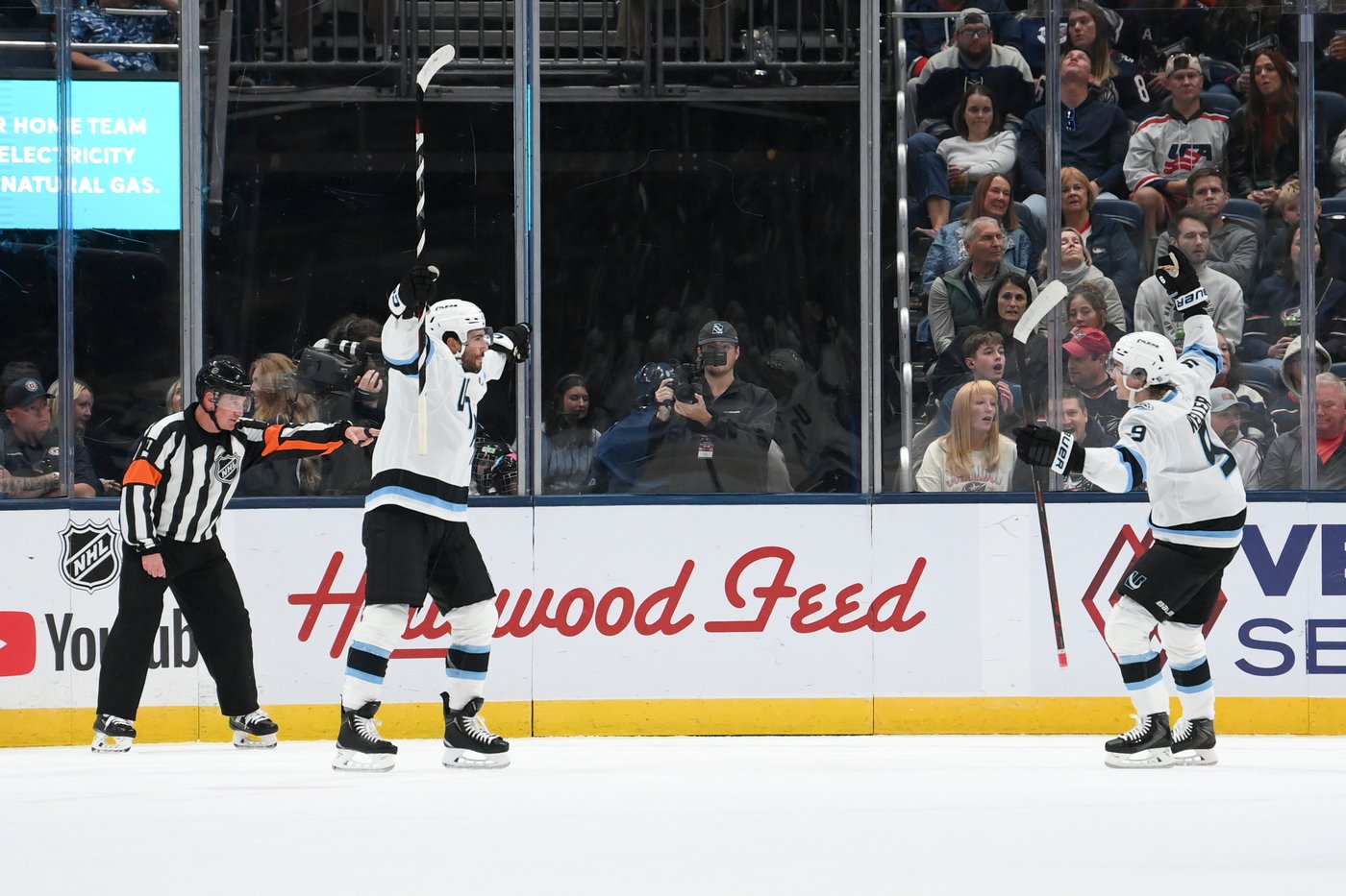 Nick Schmaltz scores twice, reaches 500 points as Mammoth beat Blue Jackets 4-1 | iNFOnews.ca