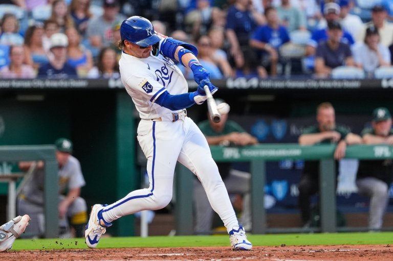 Bobby Witt Jr. homers and scores 4 runs in the Royals' 9-5 win over the Athletics | iNFOnews.ca