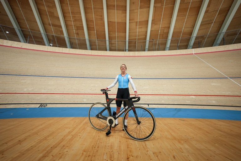 New Edmonton velodrome puts Olympic cycling champion Kelsey Mitchell back on track | iNFOnews.ca
