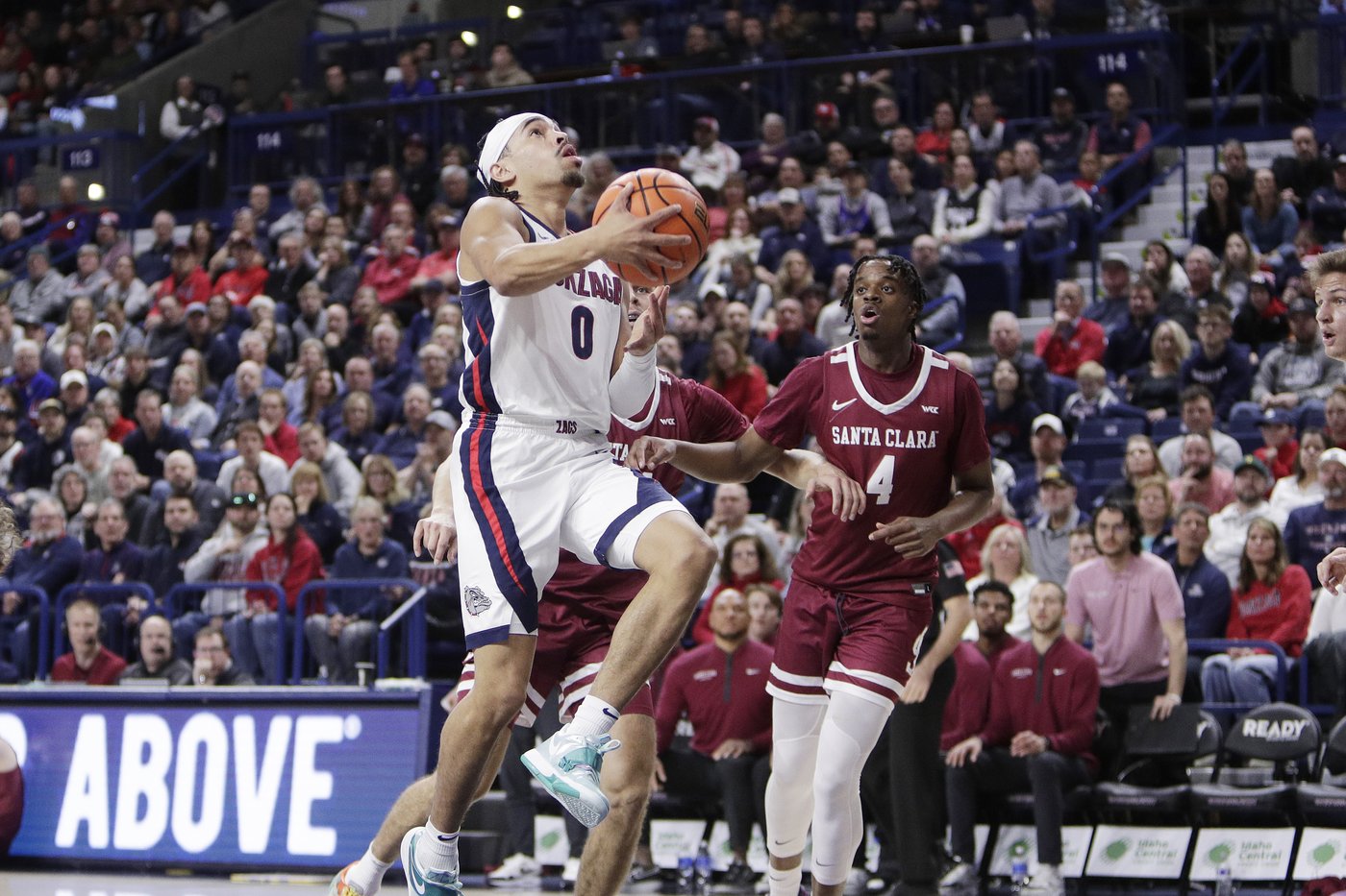 Bryan hits 7 3s, scores career-high 35 points to help Santa Clara upset No. 16 Gonzaga, 103-99 | iNFOnews.ca