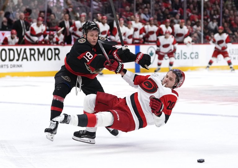 Viral Senators fan still optimistic about playoff chances despite being 'banished' | iNFOnews.ca