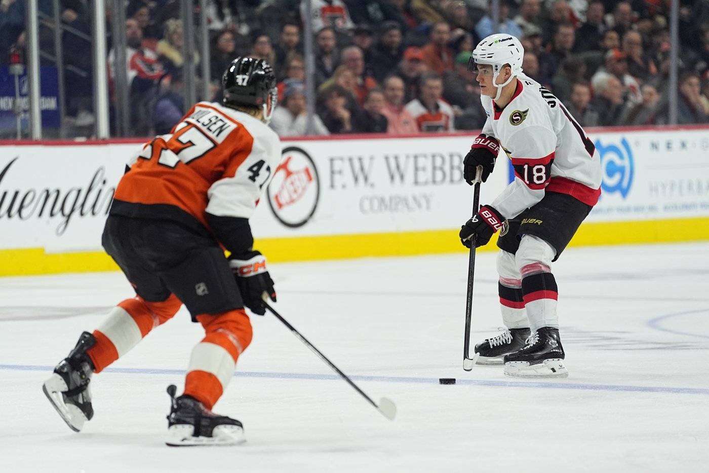 Tim Stutzle's goal 47 seconds into OT helps Senators beat Flyers 2-1 | iNFOnews.ca Tim Stutzle's goal 47 seconds into OT helps Senators beat Flyers 2-1 | iNFOnews.ca