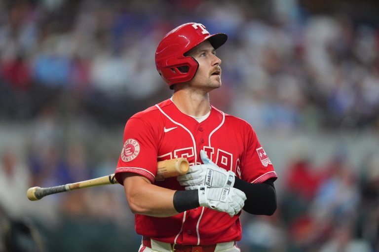 Former top prospect Jarred Kelenic takes his latest big league swing with the Texas Rangers | iNFOnews.ca