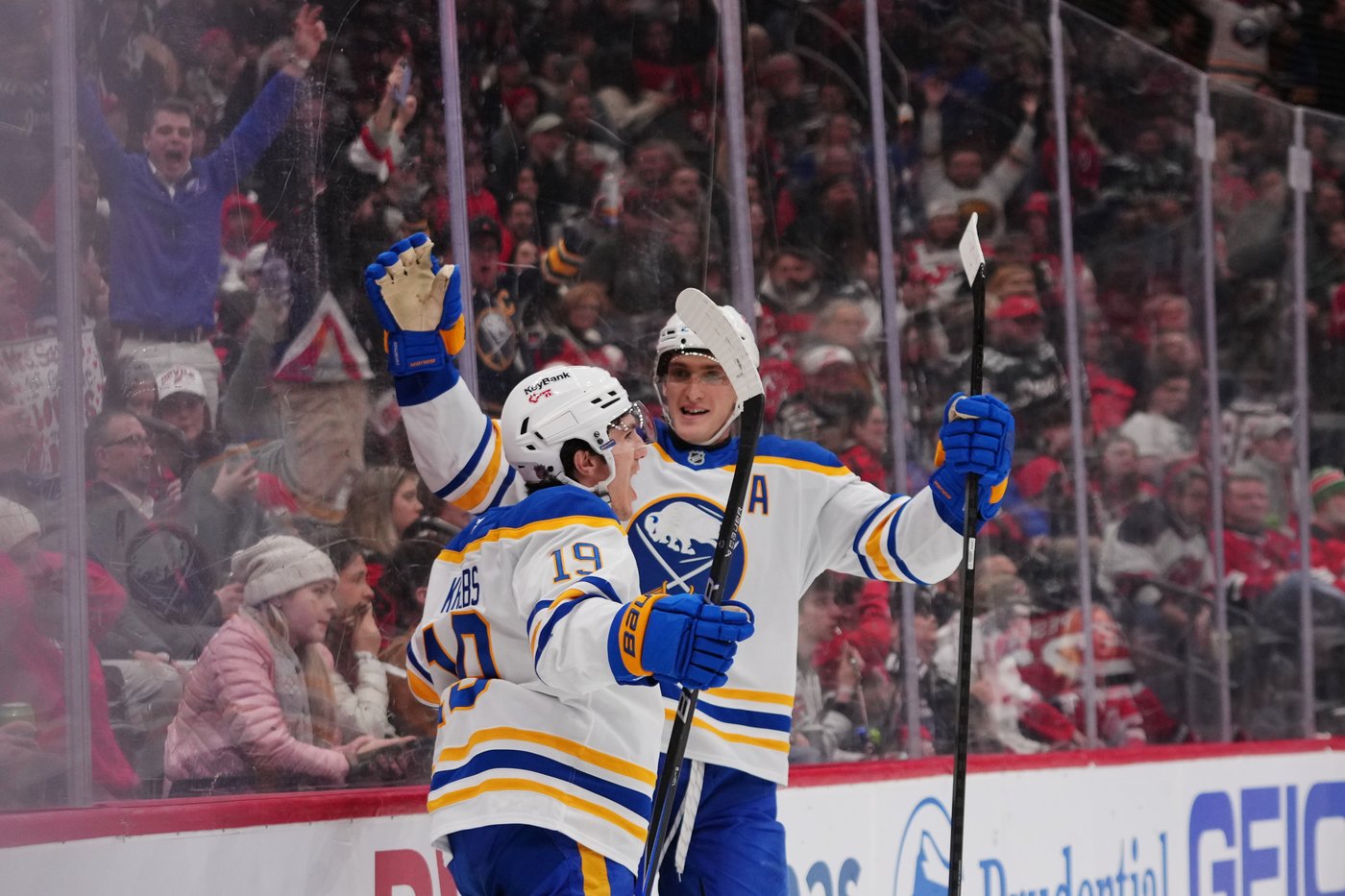 U.S. Olympian Tage Thompson has goal and assist in Sabres' 2-1 win over Devils | iNFOnews.ca