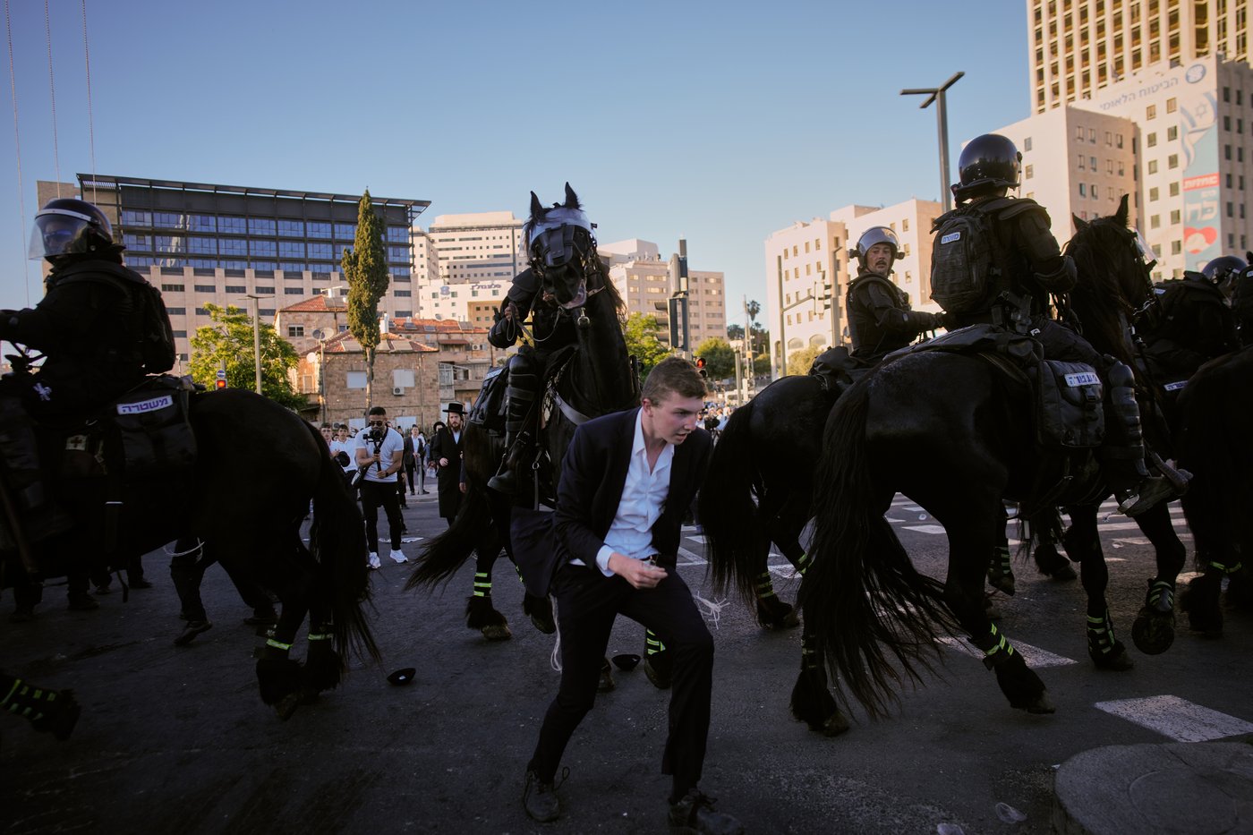 Ultra-Orthodox protesters block roads and trains across Israel over military draft | iNFOnews.ca