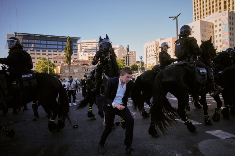 Ultra-Orthodox protesters block roads and trains across Israel over military draft | iNFOnews.ca