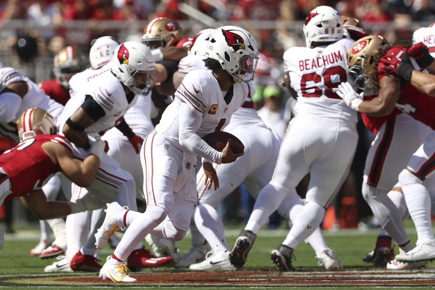 Kyler Murray rallies the Cardinals past the 49ers, 24-23 | iNFOnews.ca Kyler Murray rallies the Cardinals past the 49ers, 24-23 | iNFOnews.ca