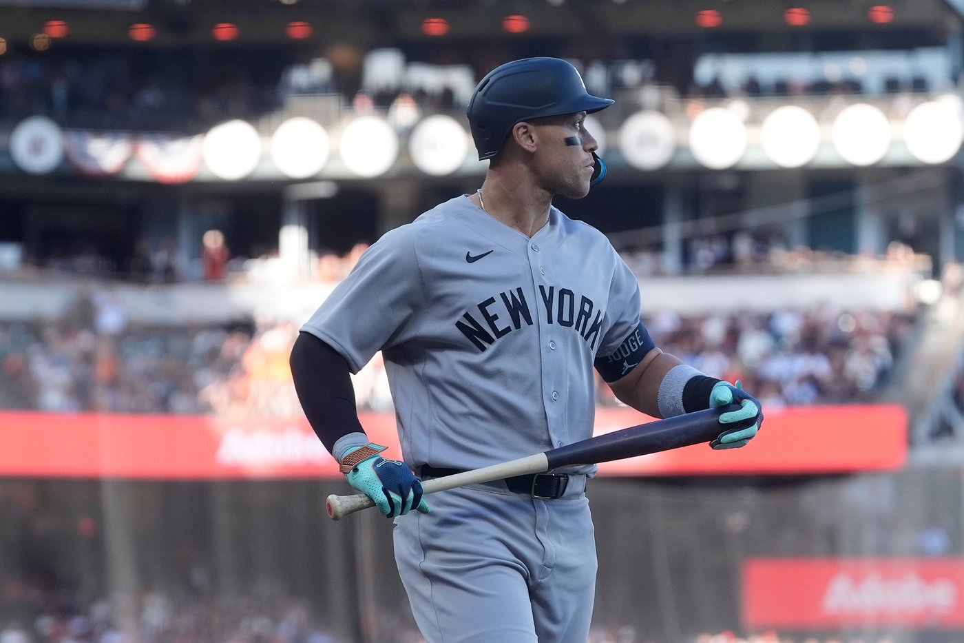 Two-time reigning AL MVP Aaron Judge goes hitless for first time in career on opening day for Yanks | iNFOnews.ca