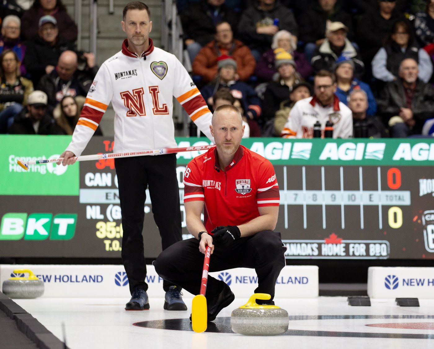 Gushue rides wave of hometown support to undefeated record in Brier pool play | iNFOnews.ca Gushue rides wave of hometown support to undefeated record in Brier pool play | iNFOnews.ca