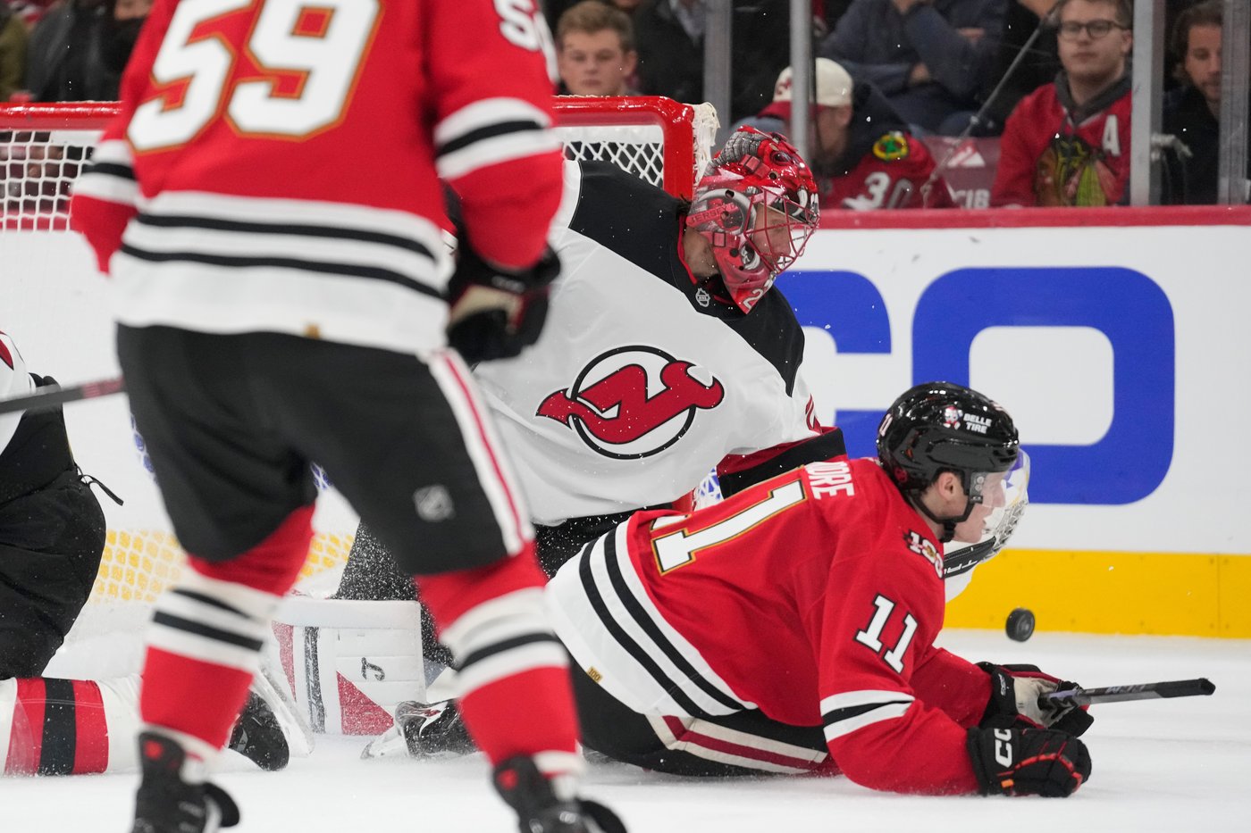 Simon Nemec scores 3rd goal of game in OT as Devils top Blackhawks 4-3 | iNFOnews.ca Simon Nemec scores 3rd goal of game in OT as Devils top Blackhawks 4-3 | iNFOnews.ca