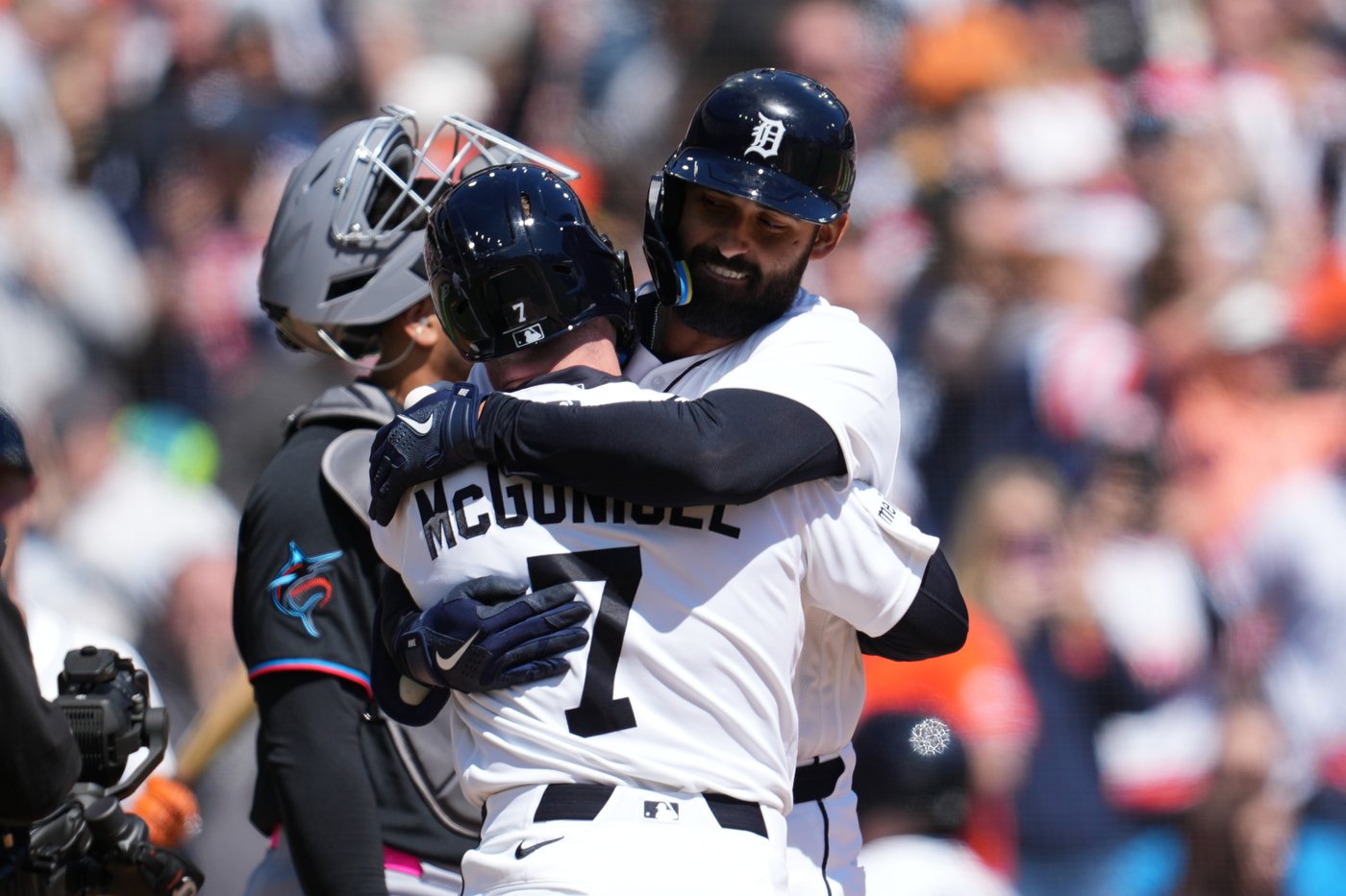 Greene's 3-run homer, Anderson's first career save lift Hinch to 400th Tigers win, 6-1 over Marlins | iNFOnews.ca Greene's 3-run homer, Anderson's first career save lift Hinch to 400th Tigers win, 6-1 over Marlins | iNFOnews.ca
