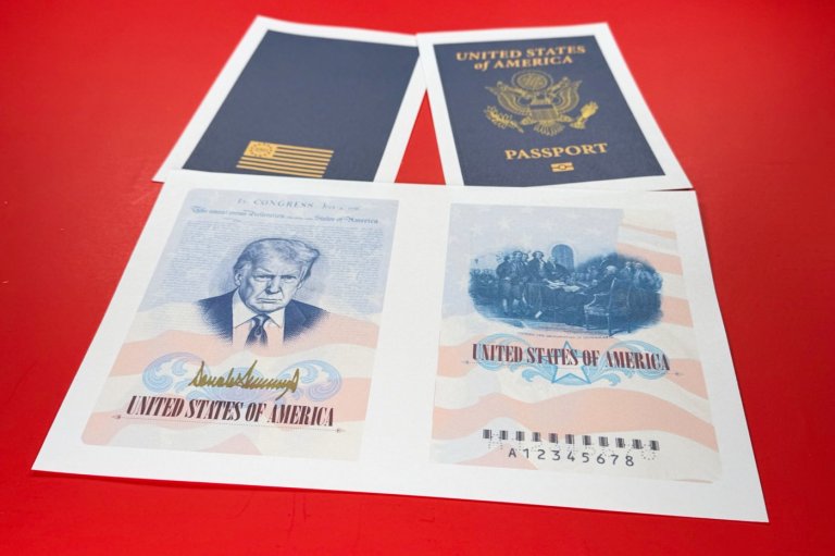 Trump-branded commemorative passports will become available across the US | iNFOnews.ca