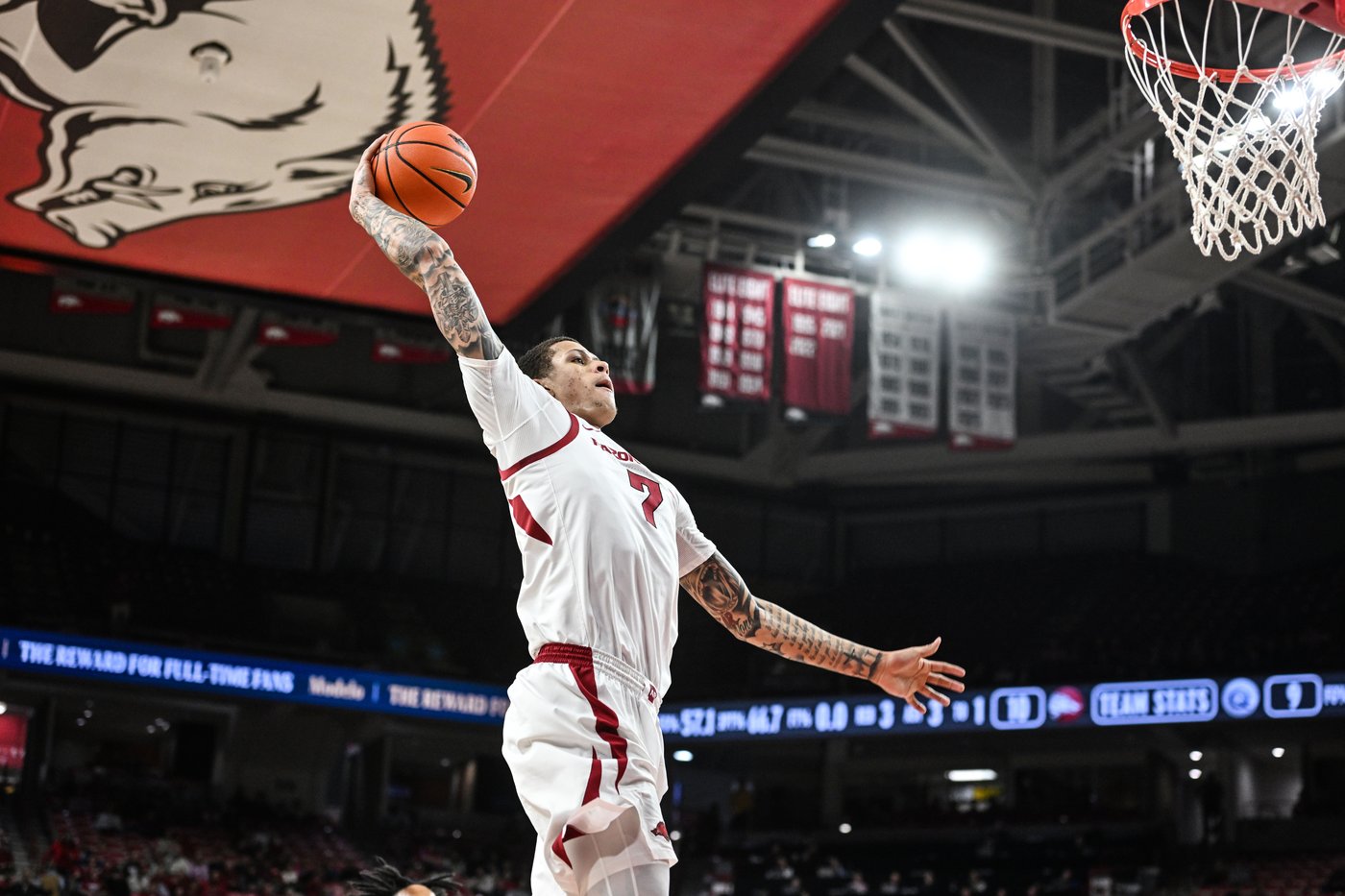 Brazile scores career-best 26 points to lead No. 14 Arkansas to 108-80 win over Queens | iNFOnews.ca