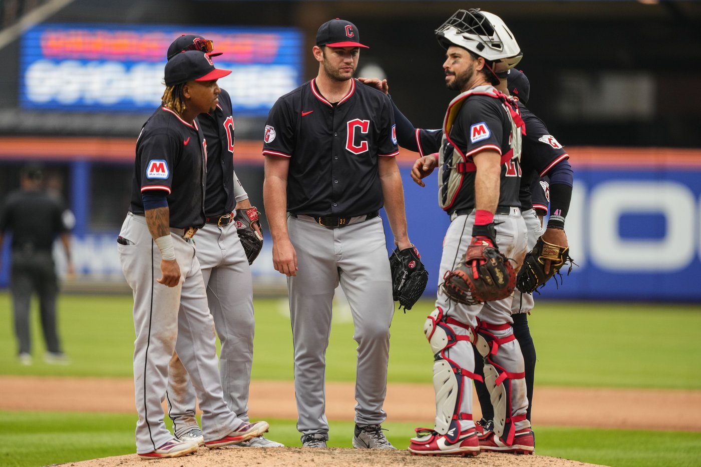 Gavin Williams overcomes frightful first, nearly pitches Guardians' first no-hitter in 44 years | iNFOnews.ca