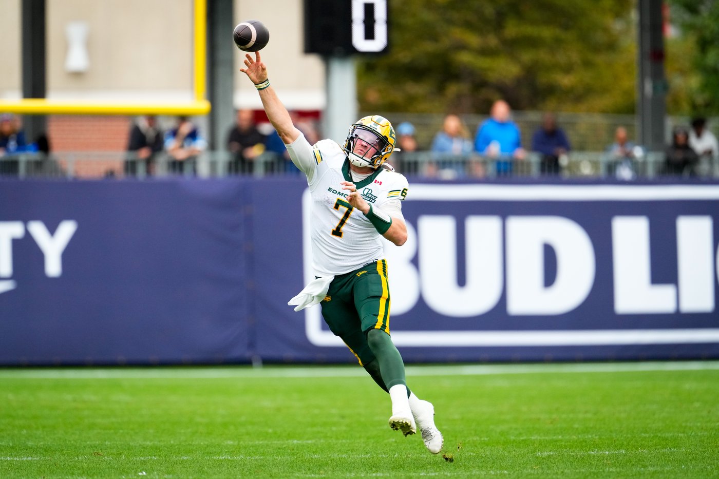 Chad Kelly throws two TD passes as Argos clinch playoff berth with win over Elks | iNFOnews.ca