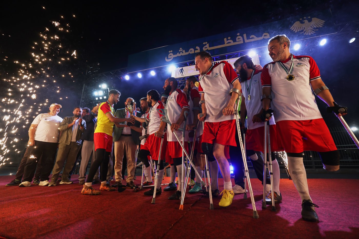 Syria’s first disability football tournament takes the field, in photos | iNFOnews.ca