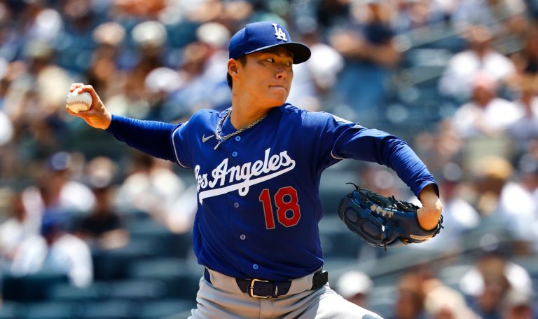 Yamamoto fires 4-hitter and Ohtani leads offense as Dodgers top Yankees 8-2 in 1st game of twinbill | iNFOnews.ca
