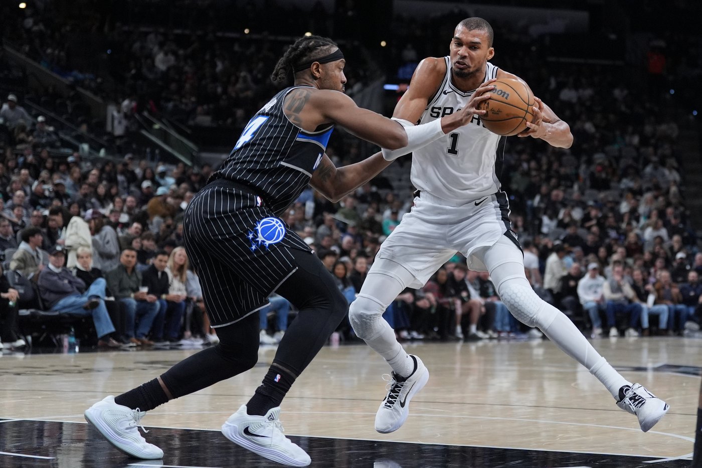 Wembanyama fuels early surge in late start as Spurs overcome travel woes to beat Magic | iNFOnews.ca Wembanyama fuels early surge in late start as Spurs overcome travel woes to beat Magic | iNFOnews.ca
