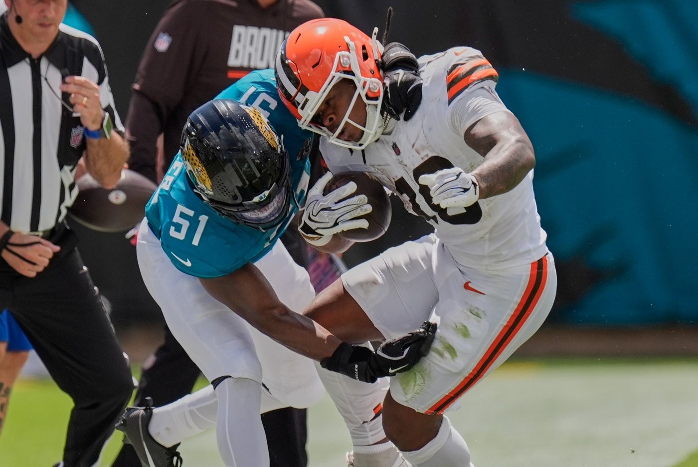 Trevor Lawrence throws 4 TD passes as the Jaguars rout the Browns 34-10 in season opener | iNFOnews.ca Trevor Lawrence throws 4 TD passes as the Jaguars rout the Browns 34-10 in season opener | iNFOnews.ca
